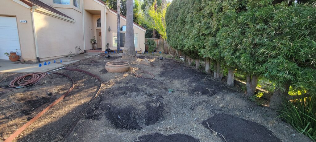 Front Yard Under construction